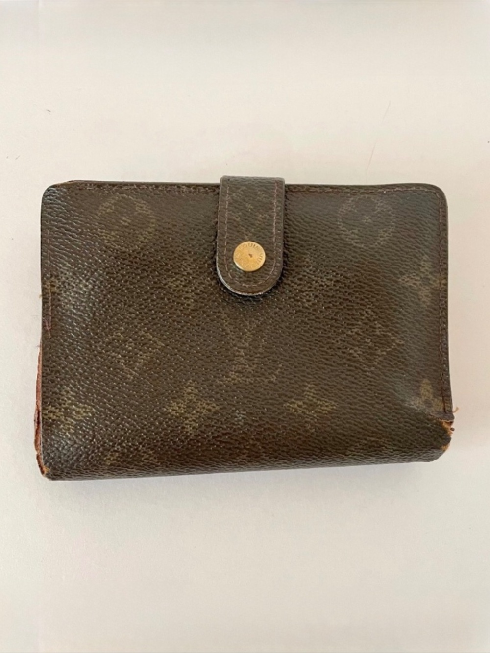 Louis Vuitton Kisslock Monogram Wallet